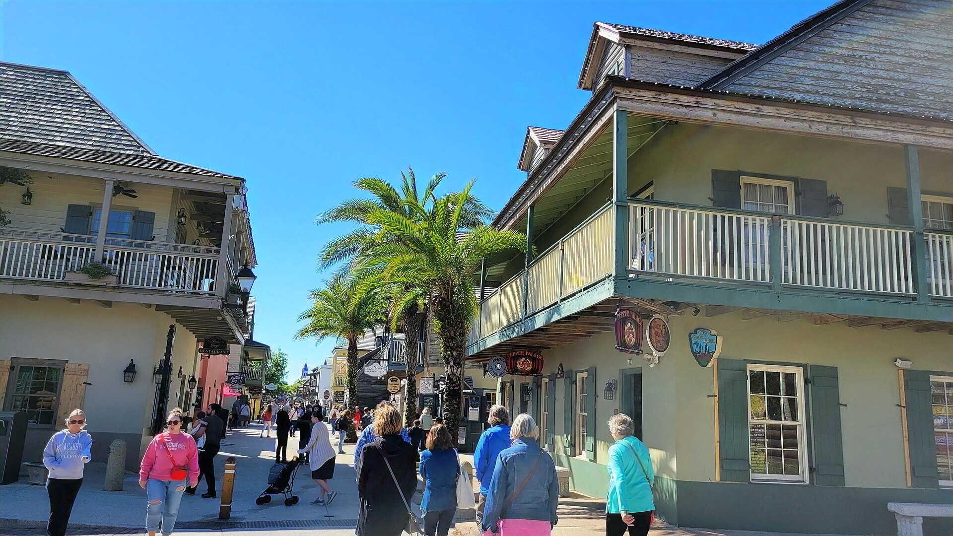St. George Street in the St. Augustine Town Plan Historic District